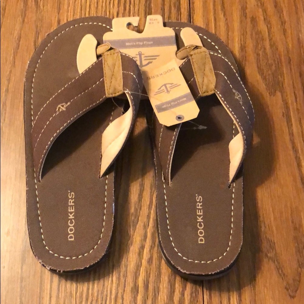 Dockers | Men’s Brown Flip Flops/Sandals